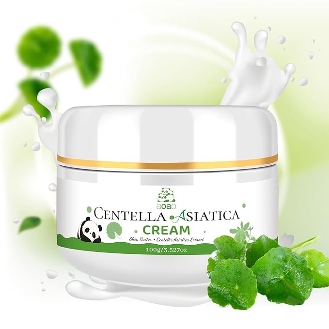 AOAO Avocado Kids Daily Moisturizer Cream, Gently Hydrates Dry, Sensitive Skin for Baby & Kids Face and Body, Natural Oat & Centella for Soothing Nourishing Care, 3.527oz (Centella)