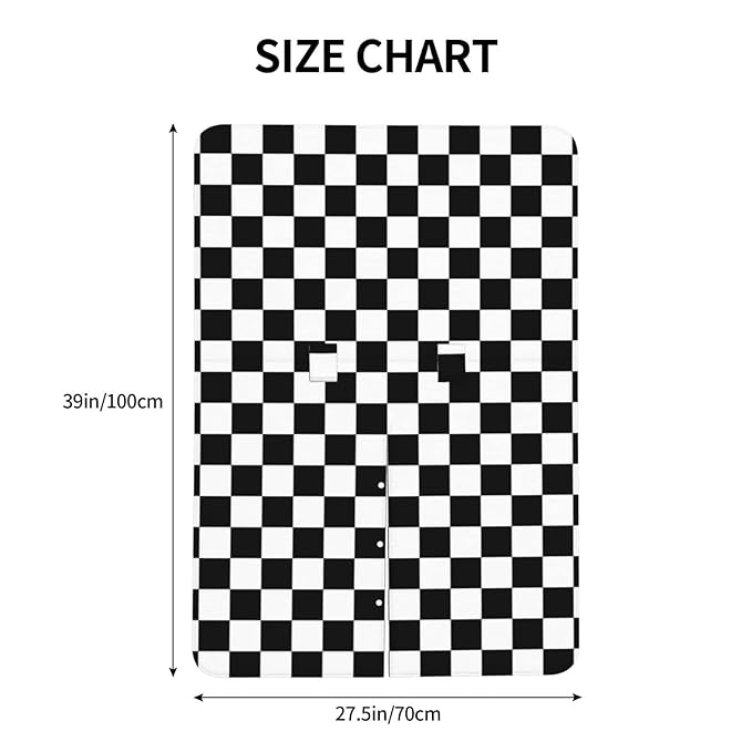 Black White Checkered Baby Car Seat Canopy Cover Multi Use Nursing Cover for Newborn Car Seat Canopy Mom Nursing Breastfeeding Covers Newborn Shower Gift