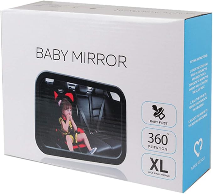 CYDZSW Infant Car Seats Rear View Mirror,Baby Car Mirror for Rear Facing Seat,Newborn Essentials Registry Must Haves Baby Items Accessories