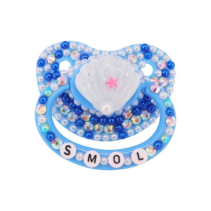 Adult Sized Pacifier Cute Gem Pacifier (Shape 2)