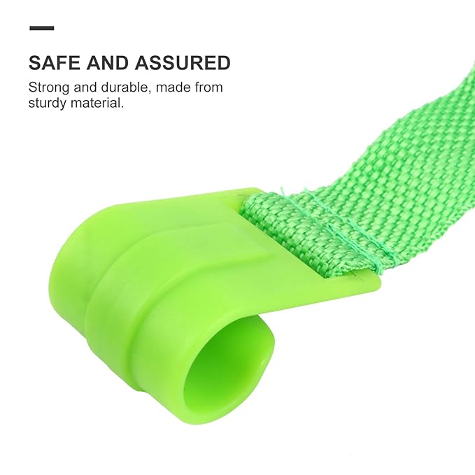 TOYANDONA Baby Pull up Rings for Crib and Playpen 4-Pack Baby Hand Pull Rings for Toddler Standing Support and Walking Assistance 8.3X3.7X1 Inches