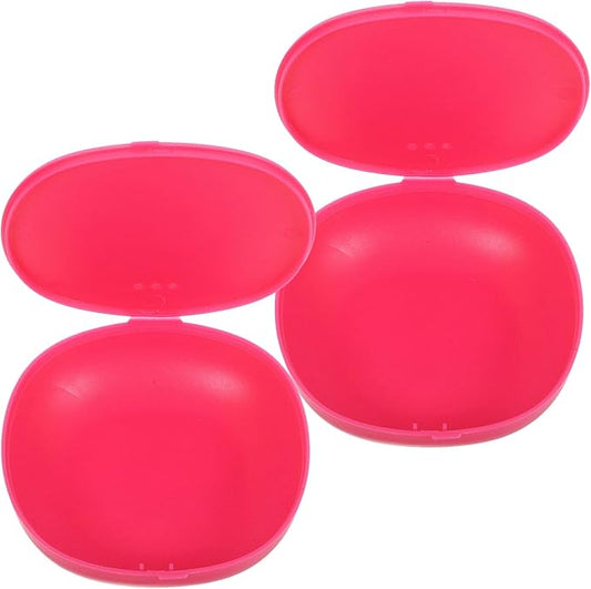Beavorty Storage Box Plastic Compact Holder for Reusable Period Cups Travel and Home Organization 1.3X1.3X0.3 Inches