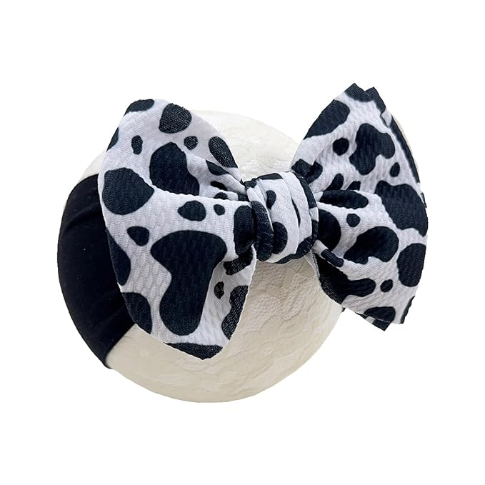 Baby Girl Headbands Nylon Bow Hair Accessories for Newborn Infants Toddlers (Y02, FZ)