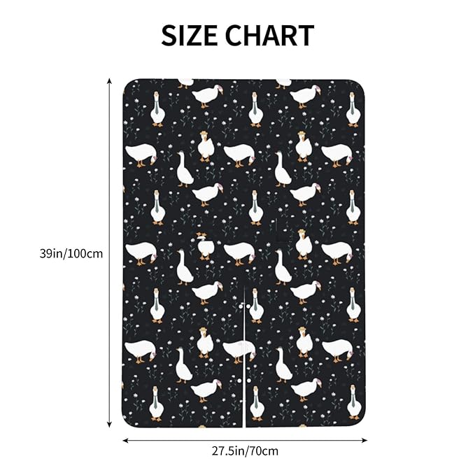 Cute Dressed Geese Baby Car Seat Canopy and Nursing Cover for Breastfeeding Multi-Use Cover Lightweight Infant Stretchy Carrier Carseat Winter Cover for Newborn Girls Boys