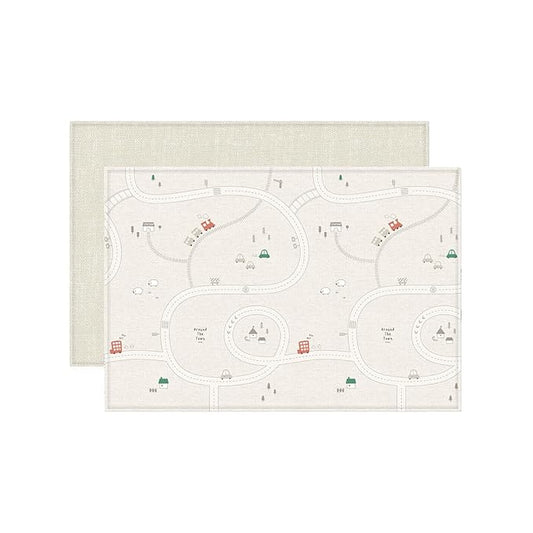 Parklon La Pure Soft Play Mat - Around Town + Fabric Beige (Medium)