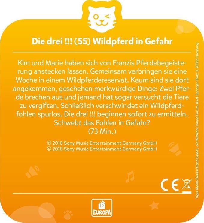 tigercard - Die drei !!! - Wildpferd in Gefahr