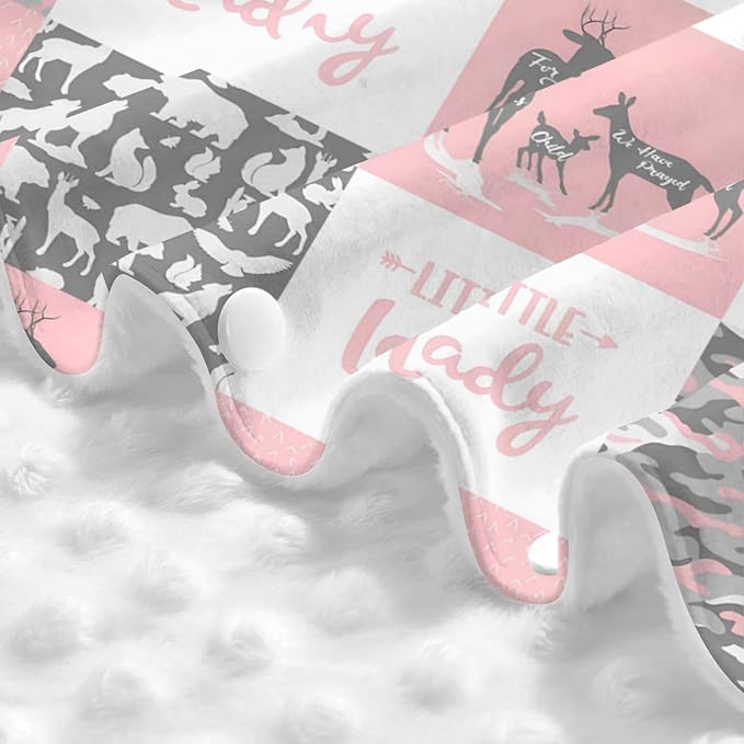 Personalized Baby Car Seat Canopy for Babies with Name, Custom Car Seat Covers for Girls, Infant Opening Minky Nursing Breastfeeding Stroller Cover Carseat Canopies for Newborn (Hunting Theme)