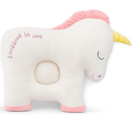 Unicorn Baby Play Cushion – Reversible Floor Pillow with Positive Affirmations – Plush Support Cushion for Tummy Time, Bonding & Infant Photography – Soft Baby Floor Mat for Newborns & Infants