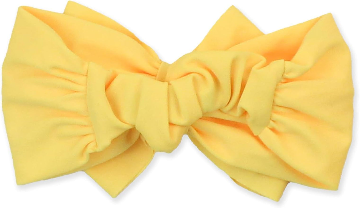 RuffleButts® Girls Swim Bow Headband