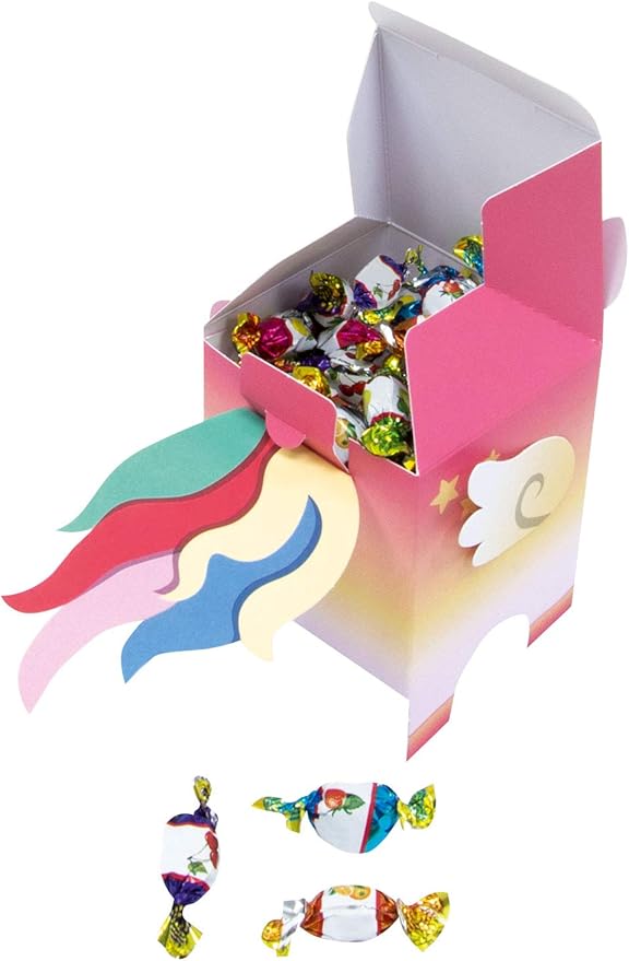 folia 21902 Fun DIY Animal Boxes Set II 8 Boxes in Assorted Designs Pre-Cut Ideal for Children Multi-Coloured