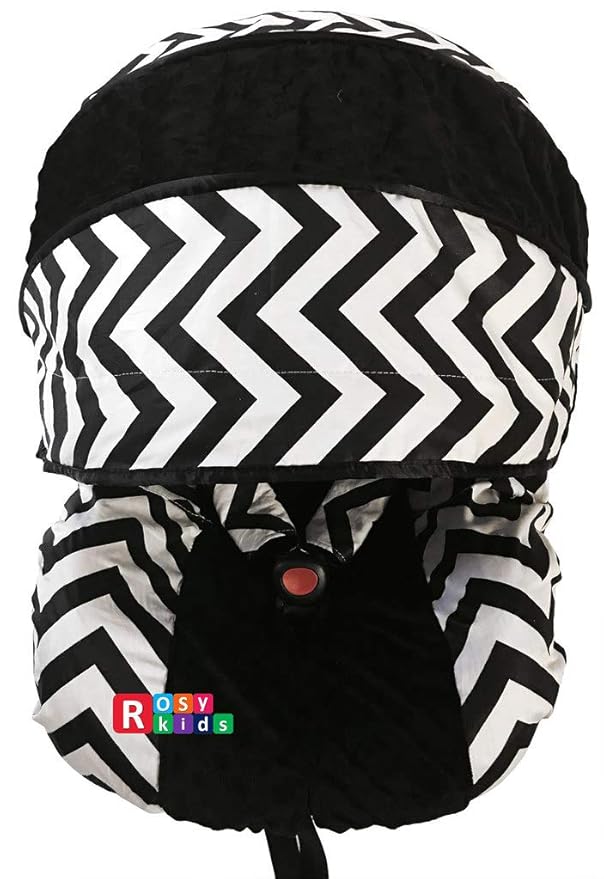 Rosy Kids Infant Carseat Canopy Cover 3 Pc Whole Caboodle Baby Car Seat Cover Kit 19JE01