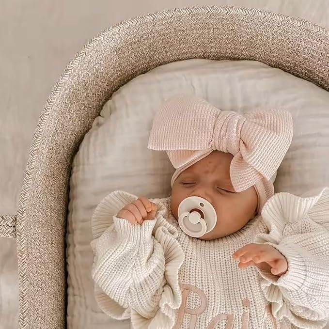 Baby Girl Headbands Nylon Bow Hair Accessories for Newborn Infants Toddlers (Y09, FZ)