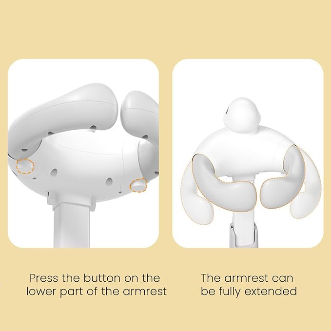 Baby Shower Seat with Anti-Slip Base,Bath Shower Standing Support Stand,Portable Bath Helper Bath Support for Infants Portable Bath Helper for Baby 8-24 Months (White)