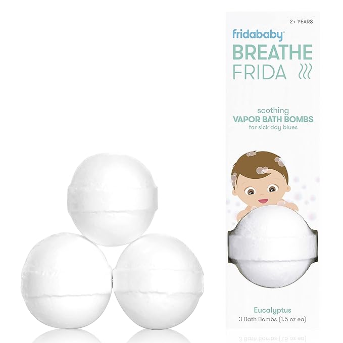 Frida Baby Natural Sleep and Breathe Vapor Bath Drops Bundle