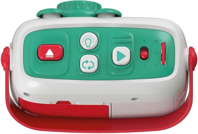 Clementoni - Disney Baby Projector and Storyteller - Enchanted Toy Projects Disney Images and Tells Stories - 4 Books Included - Built-in Speaker - 52763