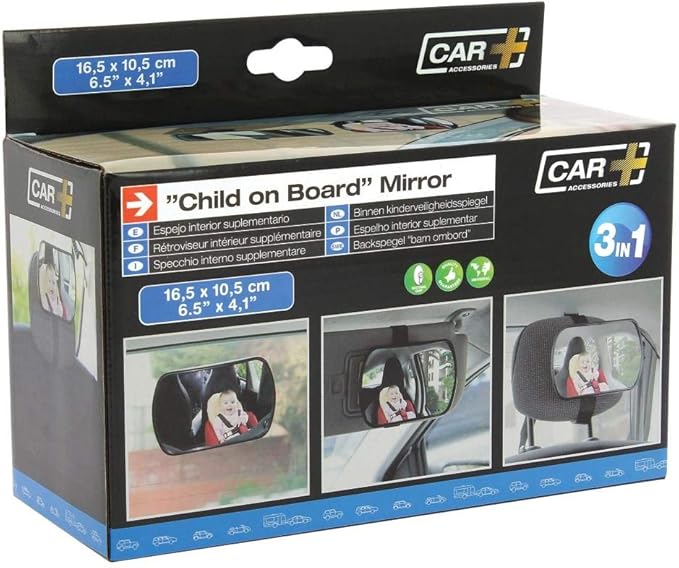 SUMEX 2808048 3-in-1 Baby Watcher Additional Interior Mirror