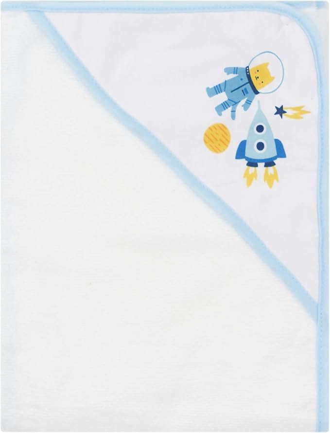 Hooded Baby Towels 3-Pack – Soft Baby Bath Towels with Hood for Newborns & Toddlers, Baby Hooded Towel Set, 30" x 26" (Moon Bear)
