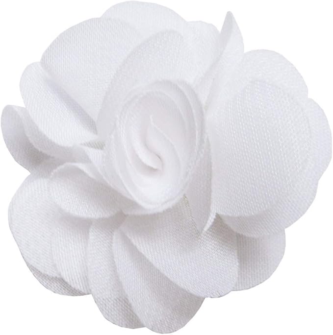 YYCRAFT Pack of 30 Chiffon Flower 2" Hair Flower Headband-White