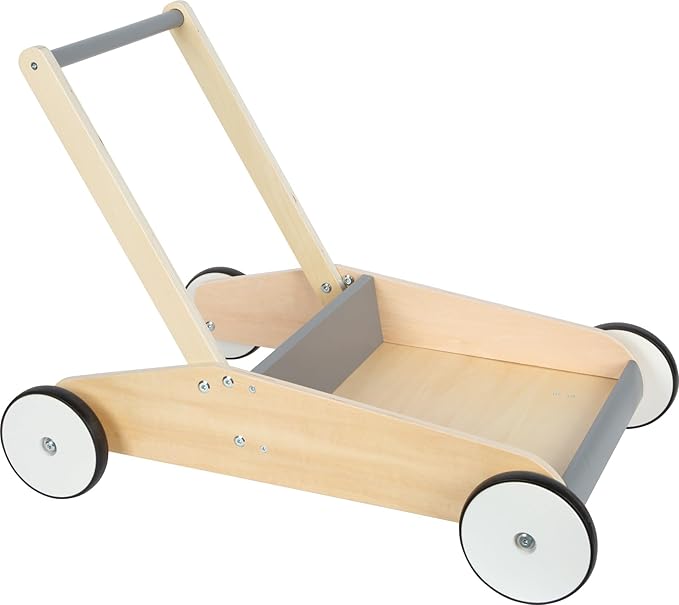 small foot 12550 Slate Grey Walker Pushchair with Large Cargo Area from 12 Months