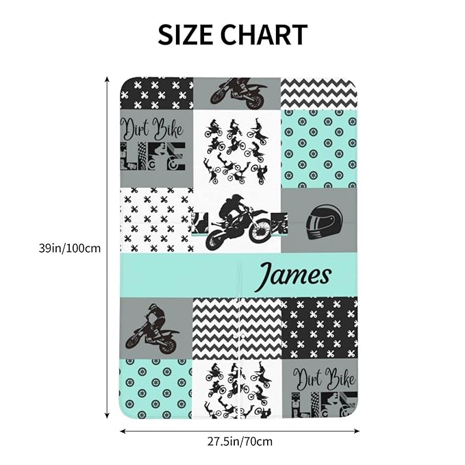 Personalized Dirt Bike Baby Car Seat Canopy for Babies with Name, Custom Motocross Baby Car Seat Covers for Boy and Girl, Opening Minky Nursing Breastfeeding Cover Infant Carseat Canopies for Newborn