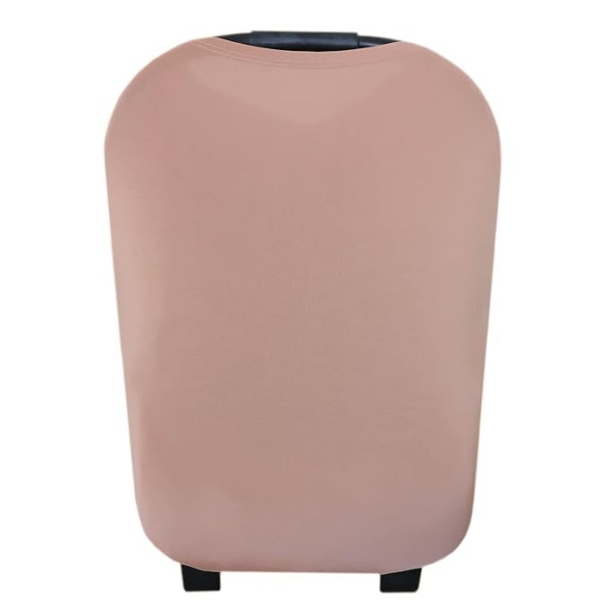 Copper Pearl Multi-Use Cover: Car Seat Covers, Nursing Cover, and Stroller Cover for Sun - Stretchy Fabric, All-Season Use, Stylish Designs, Easy Access for Moms - Pecan