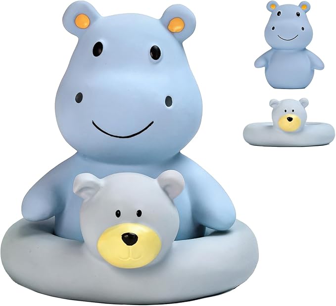 Tiny Marvels Baby Bath Toys for 6 Months & Up, Mold Free No Hole Bath Toys, BPA Free Floating Toddler Bath Toys, Safe Kids Bath Toys for Tub & Pool