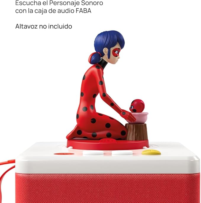 FABA Sound Character, The Adventures of Ladybug, Tales and Sound Stories in Spanish for Girls and Boys Ages 4-6+