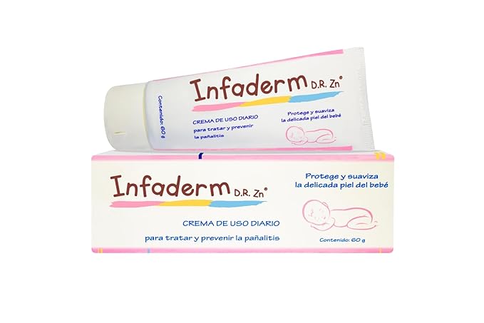 Infaderm Diaper Rash Cream for Baby – Fast Relief, Gentle Protection, 60g