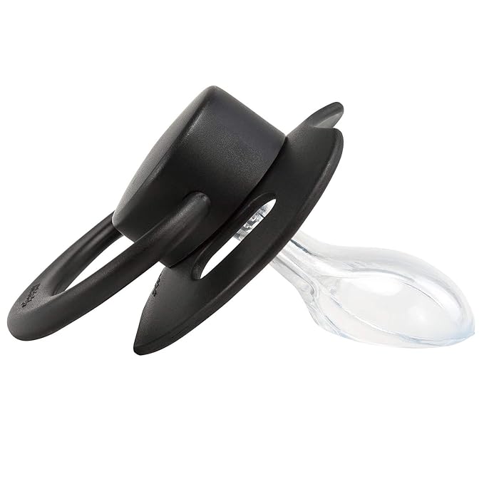 LittleForBig Bigshield Generation-II Large Sized Pacifier Black