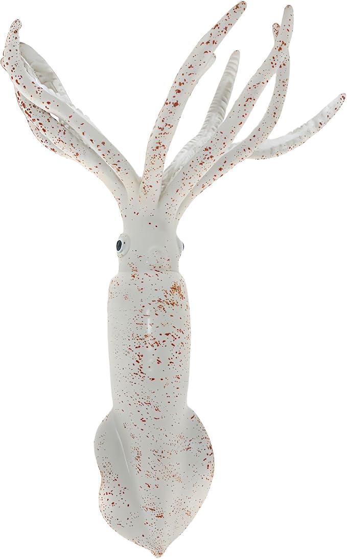Gemini&Genius Squid Toy for Kids - Marine Animal Ocean World Toy Figure - 6 Inches Length-Sea Animal Action Figure Toy for Kids