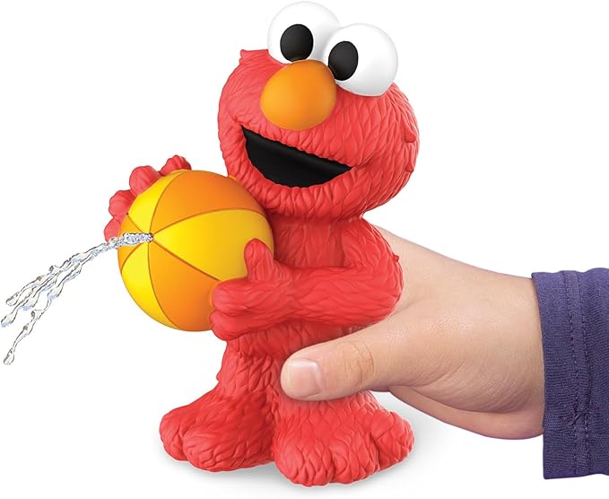 Sesame Street Floating Fun Friends 3-piece Set Water Squirters Bath and Pool Toys, Kids Toys for Ages 2 Up by Just Play