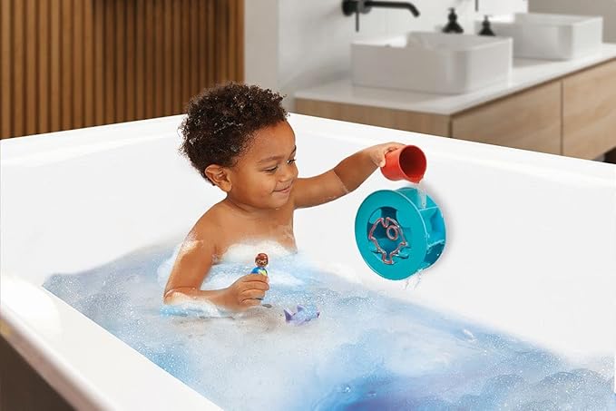 Playmobil 1.2.3 Aqua Water Wheel with Baby Shark