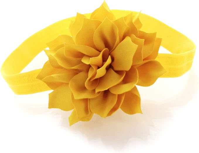 My Lello Petal Flower Headbands Baby - Girls - Toddler Stretchy Elastic Pair