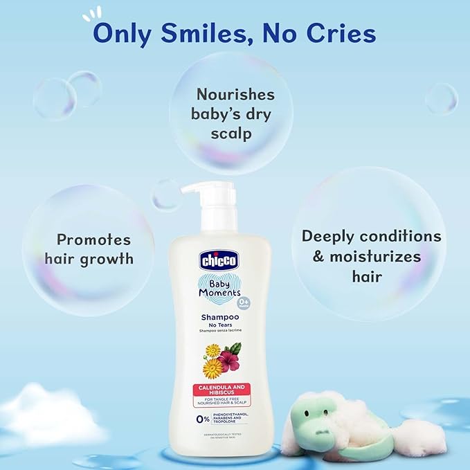 Chicco 500ml No-Tears Shampoo