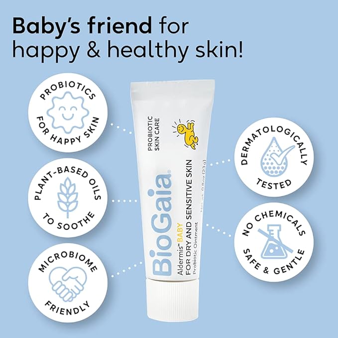BioGaia Protectis Baby Probiotic Drops + Aldermis Baby Probiotic Ointment Bundle