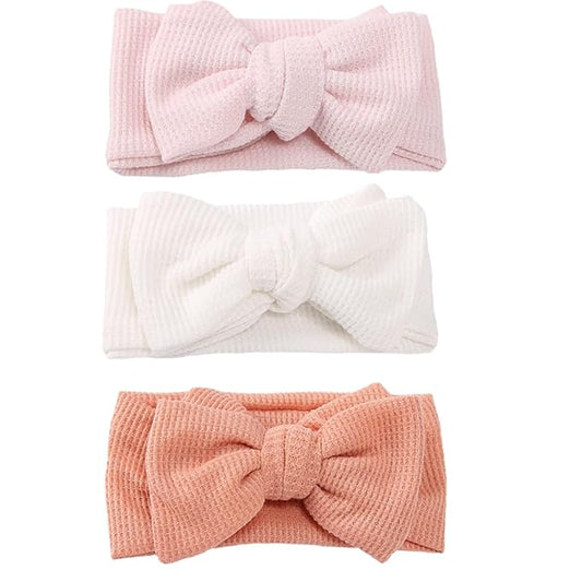Baby Girl Headbands Nylon Bow Hair Accessories for Newborn Infants Toddlers (Y09, FZ)