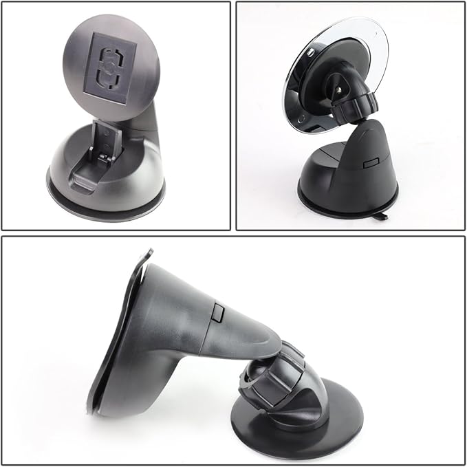 Auto Dynasty Adjustable 85mm Baby Infant Round Back Seat Mirror Rear View Monitor + Suction Cup Mounted Base