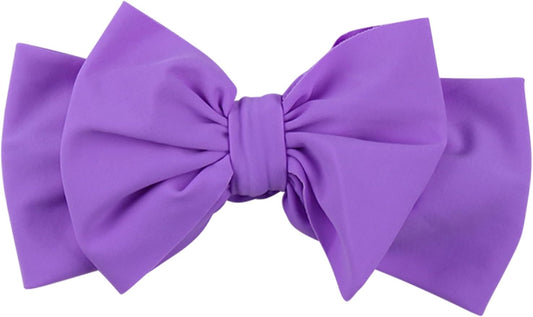 RuffleButts® Girls Swim Bow Headband