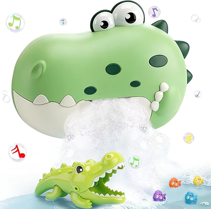 Baby Bath Toys Bubble Machine for Toddlers 1-3 Toddler Fountain Bathtub Pool Water Table Toys Shark Bath Toy 18 Months Months Baby Bath Toy for Girls