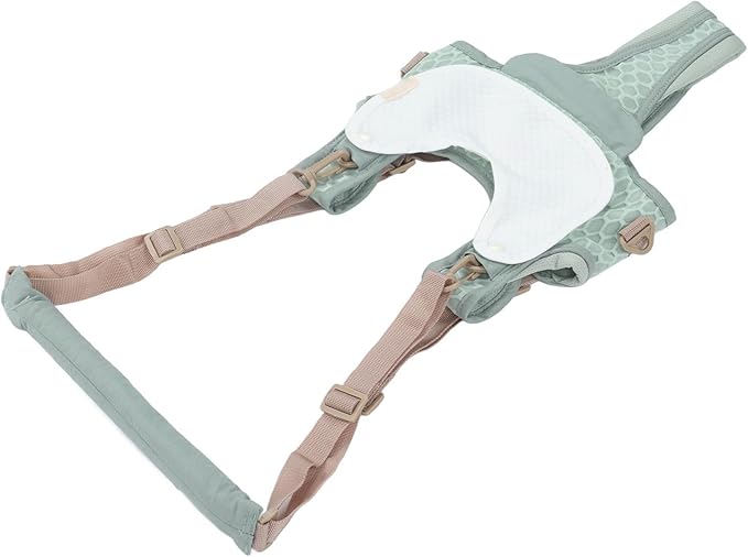 Baby Walking Harnesses, Lightweight Adjustable Detachable Crotch Pad Handheld Toddler Walk Assistant Belt Adjustable Standing Up and Walking Learning Helper for 8‑24M(Mint Blue-Profile Mesh)