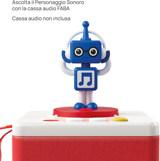 FABA Character Sound ME Blue - Create Your Story! Record Your Fairy Tale, 30 Minutes of Recording, Tells Personalized Audio