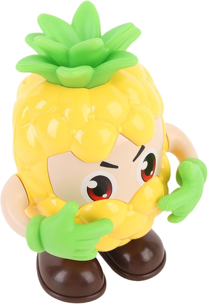 Keenso Electronic Walking Dancing Robot Toys,Cute Fruit Robot Toy for Kids