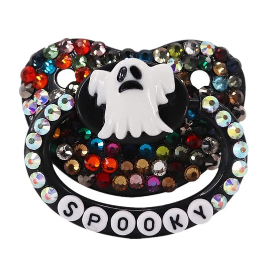 Adult Sized Pacifier Candy Cute Baby Pacifiers (Black Ghost)