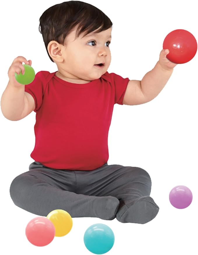 Fisher Price - Pack of 100 Multicoloured Balls - 6 Different Colours - Diameter 5.5 cm (Deqube 920D00176)