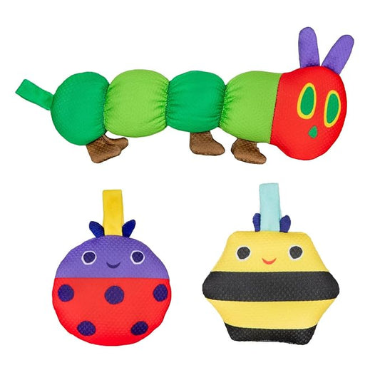 Kids Preferred Eric Carle Toddler Toys The Very Hungry Caterpillar Toy Water Play Set for Bath, Pool, or Beach, Floating Bath Toys for Kids Ages 0 and up