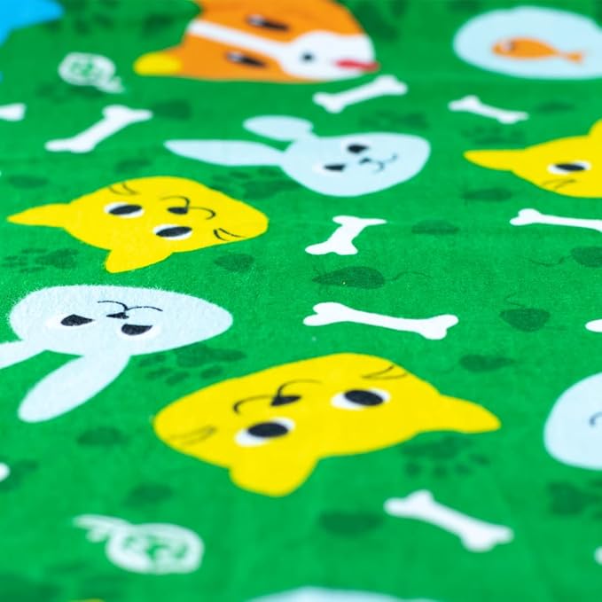 KinderMat 2" Jr. Daydreamer 2" x 19" x 44", 2 inches Thick, 4-Section Rest Mat, Blue/Teal, Great for School, Daycare, Travel, and Home, 100% Made in USA
