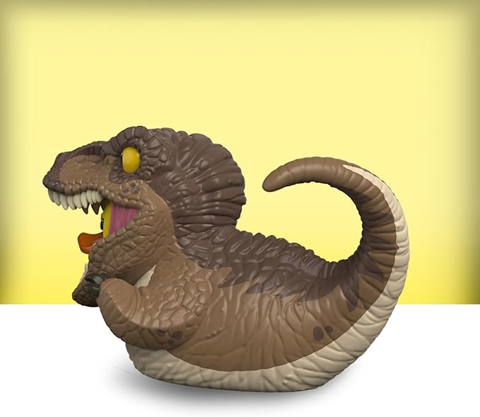 TUBBZ Mini: Jurassic World Rebirth - Velociraptor Cosplaying Rubber Duck Vinyl Figure