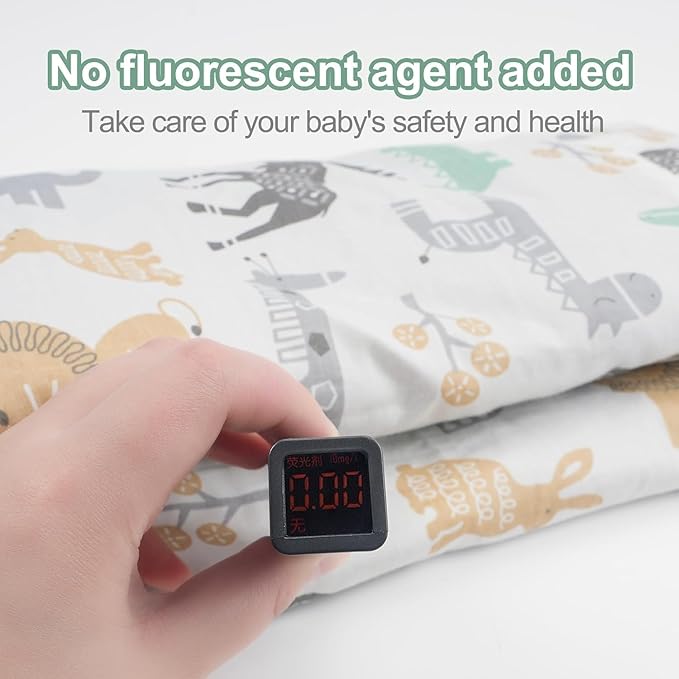 Cotton Baby Recliner Replacement Cover, Newborn Crib Cover Breathable Machine Washable