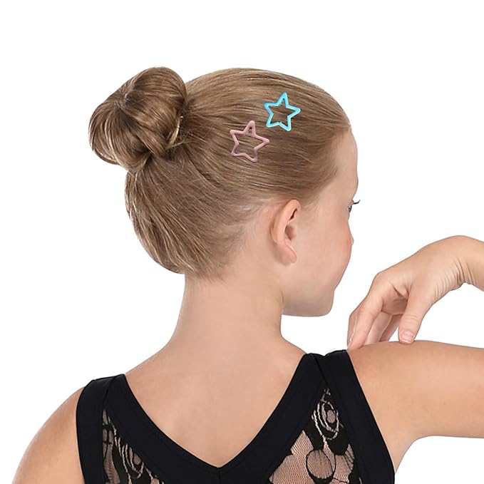 Hairpins for Bun ROCST Bobby Pins Clips for Ballet Woman girl Hairdressing salon (2 inch, Brown12pcs) (Black, 3 inch Kit (42 pcs))