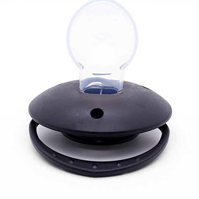 Big Shield Adult Pacifiers for Sleep: Pacifier for Adult with Paci Clips